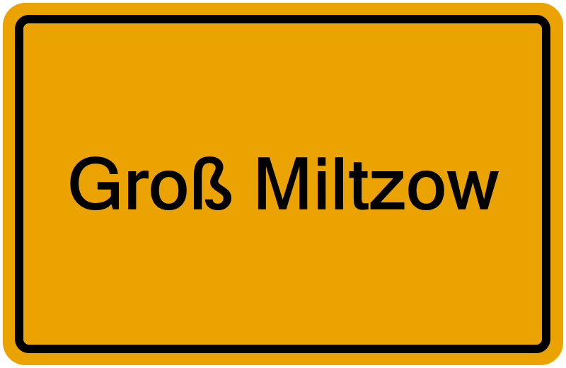 Handelsregisterauszug Groß Miltzow